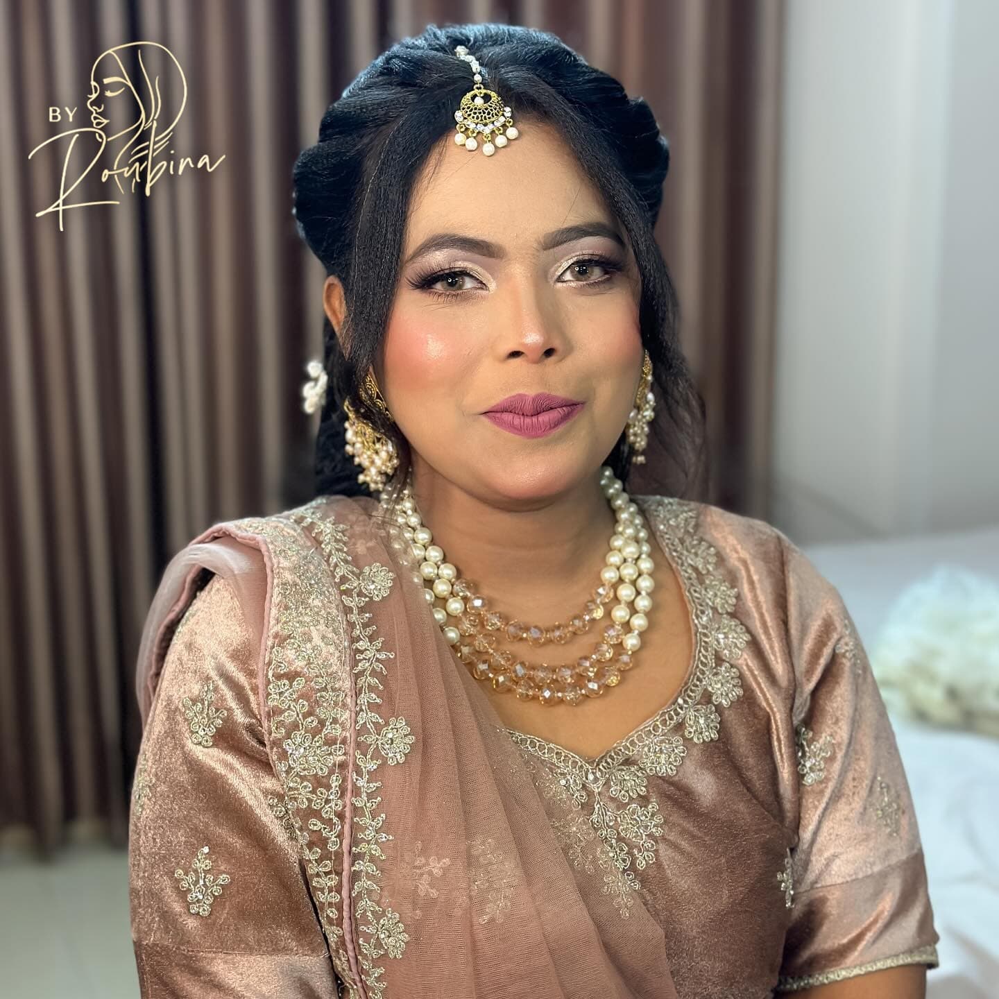 Brow and makeup look by By Roubina